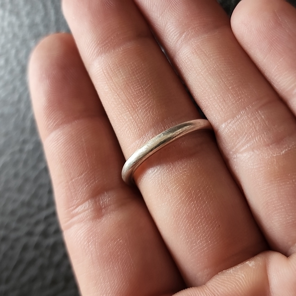 Sterling silver ring- size 9 - Picture 6 of 10
